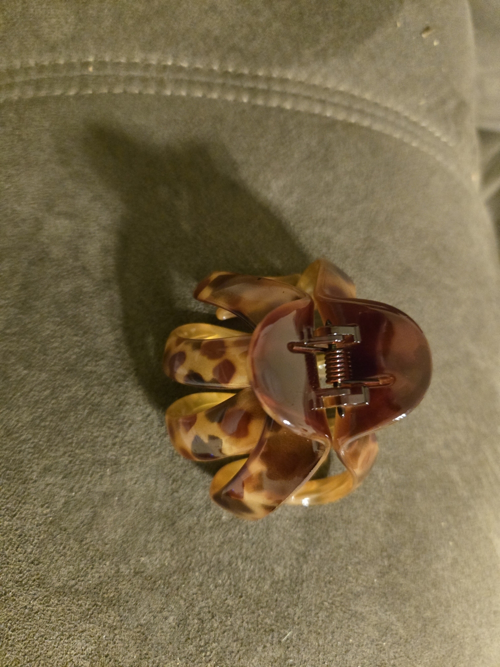 Tortoiseshell Brown Hair Claw Clip - Women Accessories